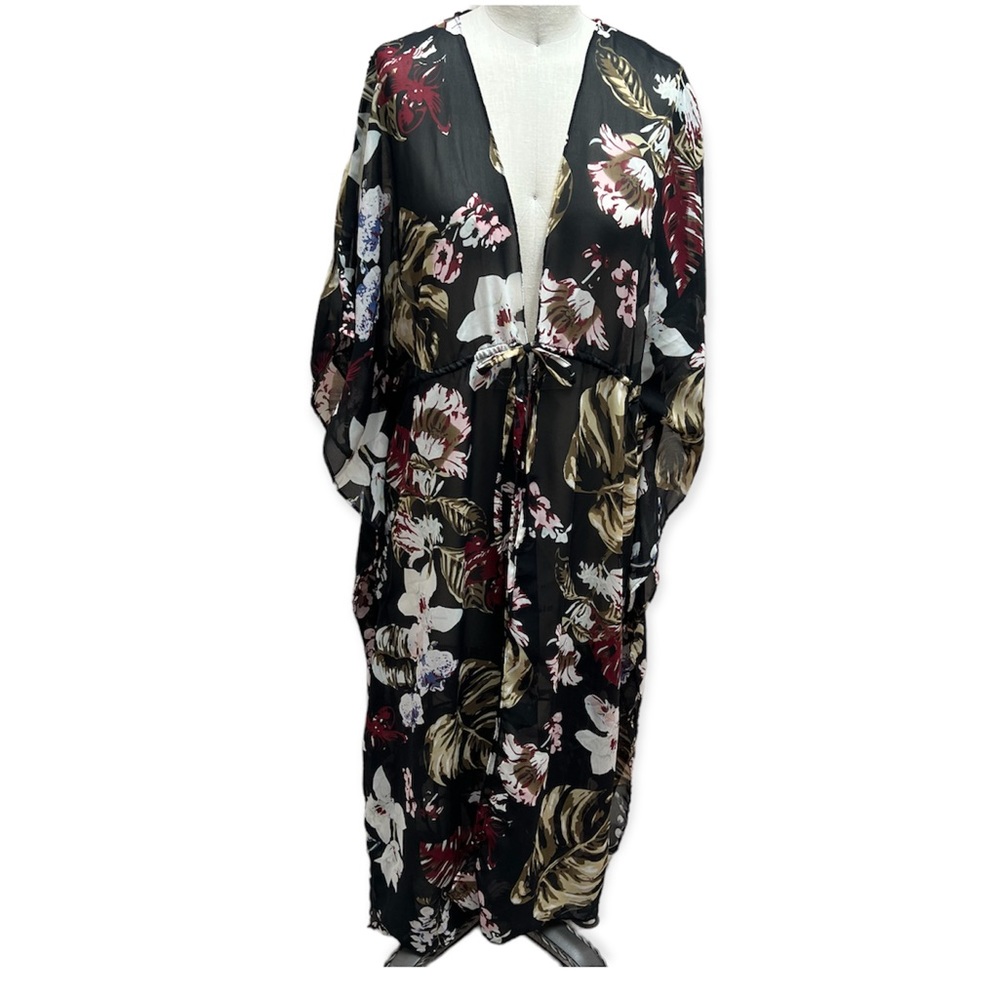NWT Walter Baker Floral Tulum Caftan Coverup - Picture 3 of 8